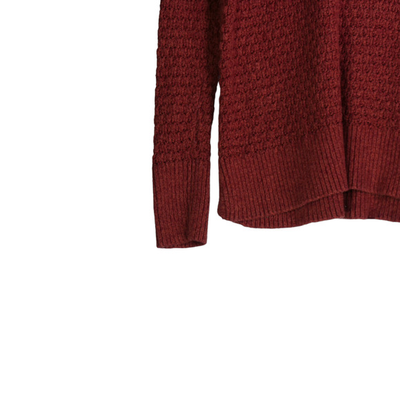 American Eagle Outfitters Sweater Women Small Brown Cotton Wool Blend Soft Girl - Picture 5 of 8